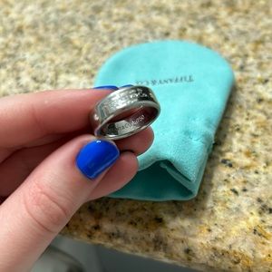 AUTHENTIC Tiffany and Co Ring with diamonds